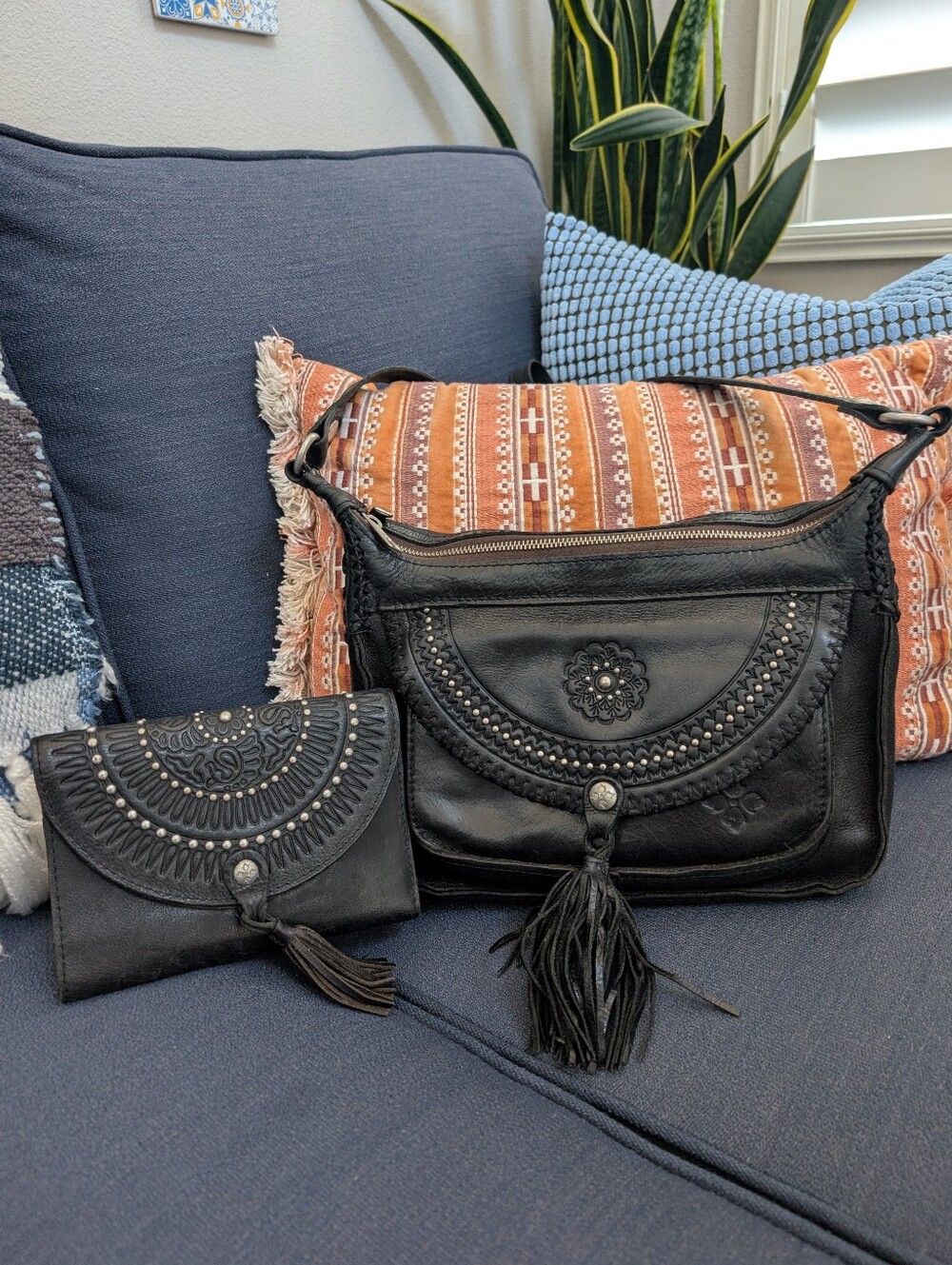 Patricia Nash Purse And Wallet Genuine Leather